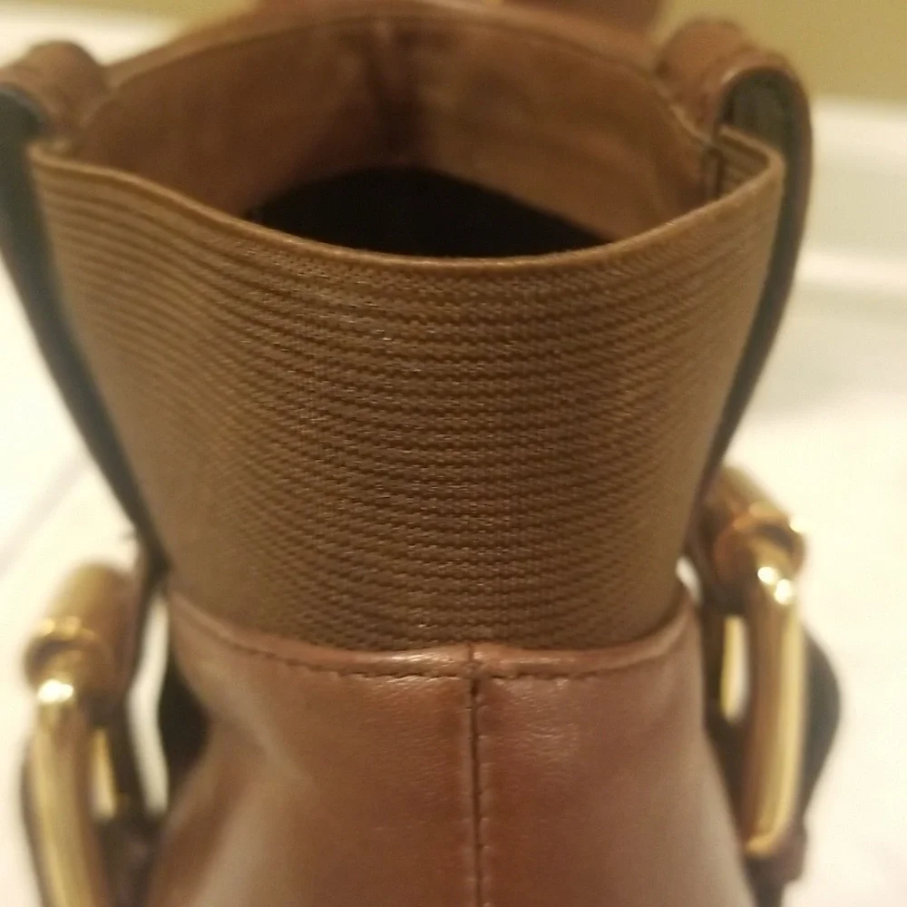 Donald J Pliner brown boots size 6.5M EUC...high heel sexy boots - Picture 15 of 16